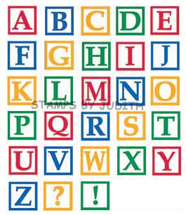 Mijnenveld dynastie ga werken StampsByJudith.com: X-ABC Alphabet Set