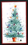 Fir Branch Tree Card