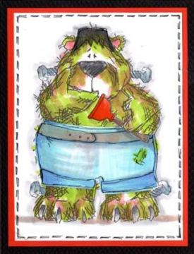 Franken Griz Card