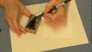 #038 Stamping the Bold Pine Tree