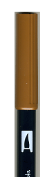 977 Saddle Brown Tombow Acid Free Watercolor Marker