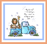 Animal Truck Card