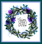 Blueberry Leaves Wreath