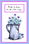 Sprig Coffee Pot Card