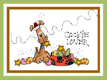 Cookie Puppy Card