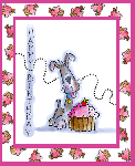 Cupcake Puppy Card