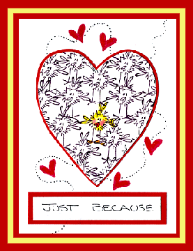 Dorky Heart Card