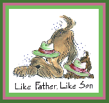 Father & Son Card