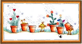 Potted Plants Card
