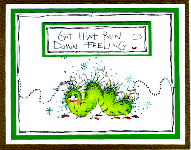 Hairy Bug Card