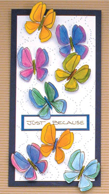 Just Butterflies Card