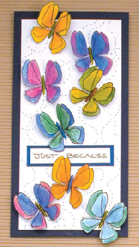 Just Butterflies Card