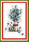 Twiggy Fir Branch Vase