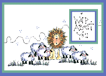 Lion & Lamb Card