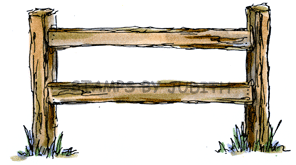 O-117 Split Rail Fence