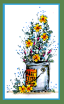 Flowers in a Can Card