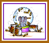 A Peanut Globe Card