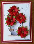 Poinsettias Card
