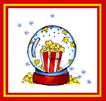 A Popcorn Globe Card