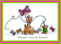 Sewing Puppy Card