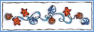 Shell Border Card