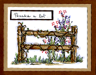 Thanks Fence Card