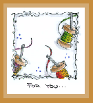 Spool Square Card