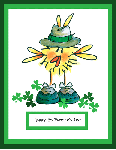 St. Patty's Dorky Bird Card