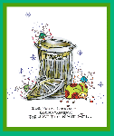 Trash Can Bugs Card