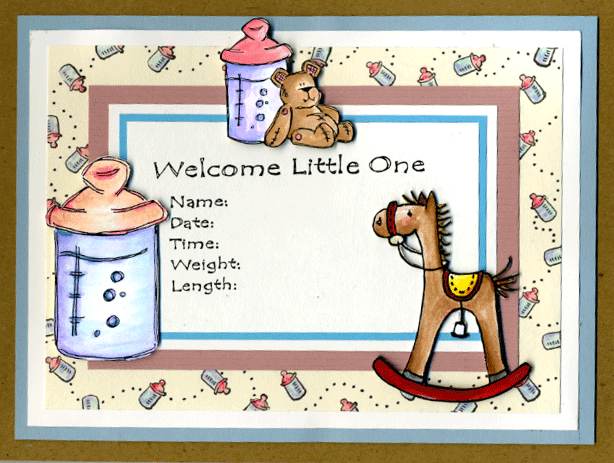Welcome Little One Card