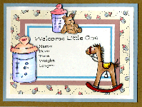 Welcome Little One Card