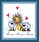 Lion Love Card